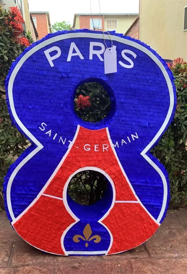 Piñata Numero PSG Paris Saint Germain