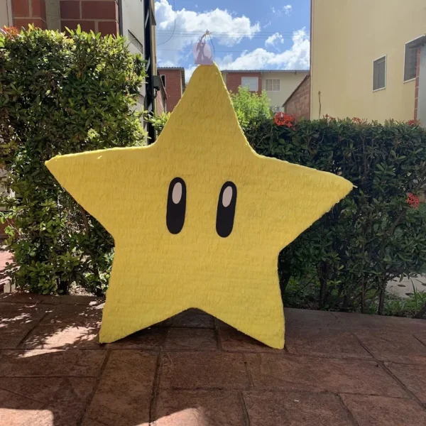 Piñata Estrella Mario Bros