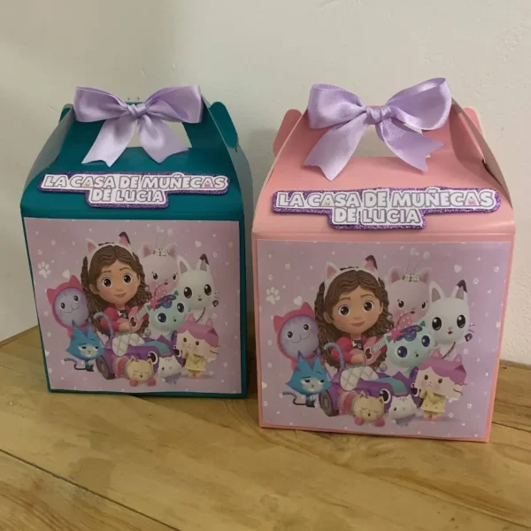 Cotillones Cajita La Casa de Muñecas de Gabby