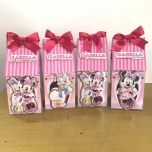 Cotillones Cajita Milk Minnie y Daisy