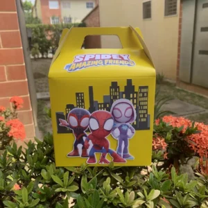 Cotillones Cajita Feliz Spidey