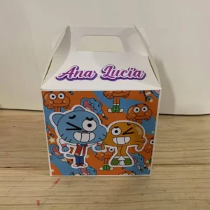 Cotillones Cajita Feliz El Increible Mundo de Gumball