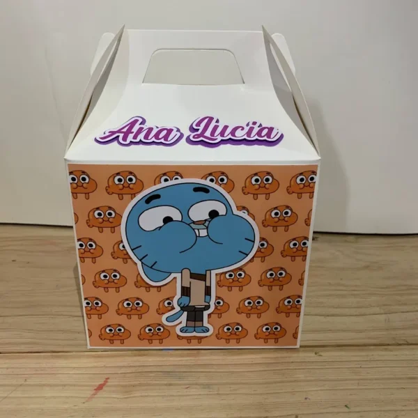 Cotillones Cajita Feliz El Increible Mundo de Gumball