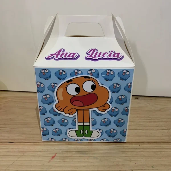 Cotillones Cajita Feliz El Increible Mundo de Gumball