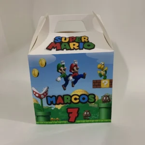 Cotillones Cajita Feliz Mario Bros