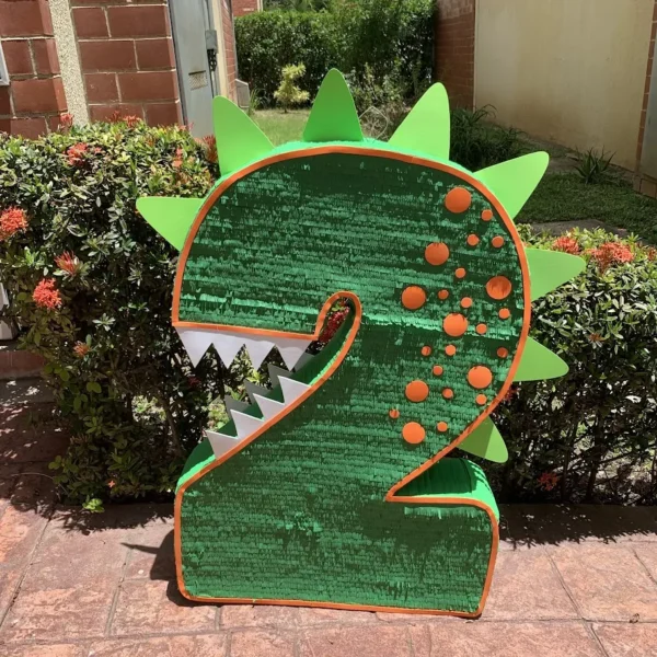 Piñata Numero Dinosaurio