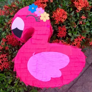Mini Piñata Flamingo