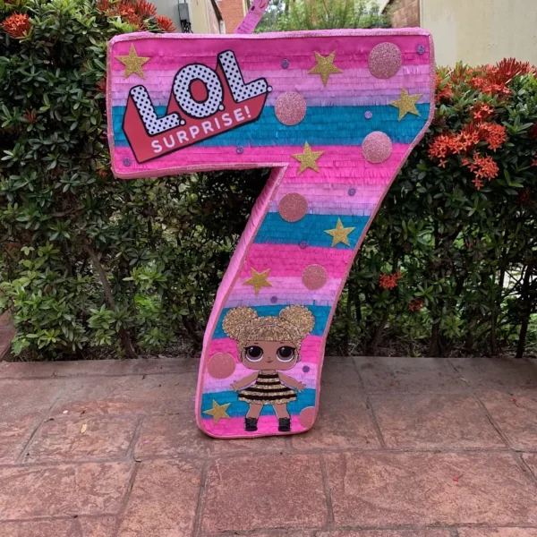 Piñata Numero LOL