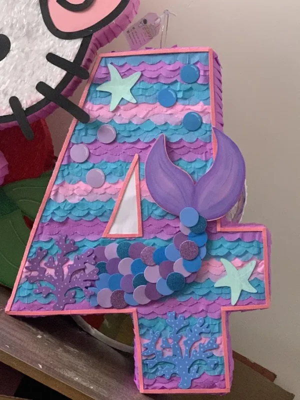 Piñata Numero Sirena