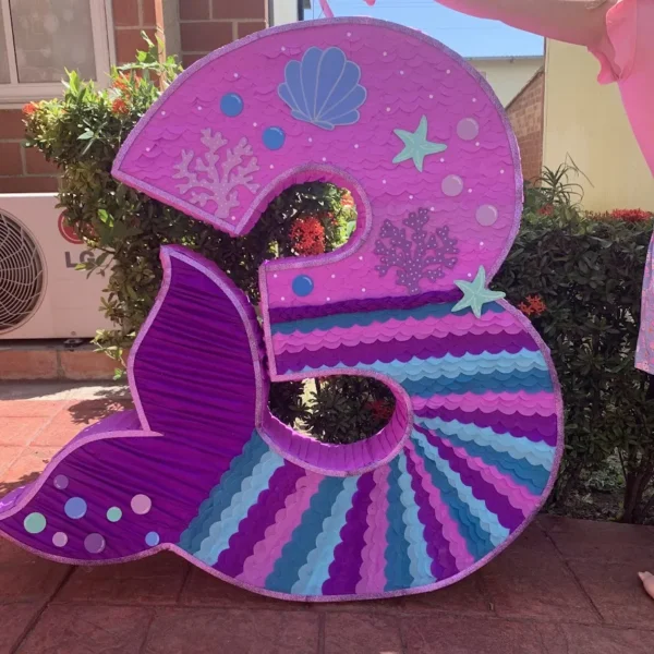 Piñata Numero Sirena