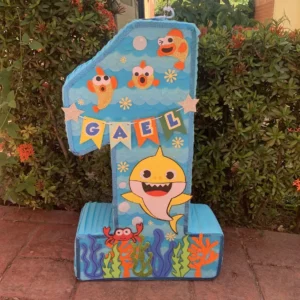 Piñata Numero Baby Shark