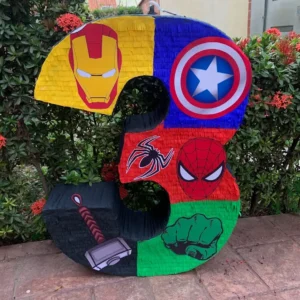 Piñata Numero Los Vengadores