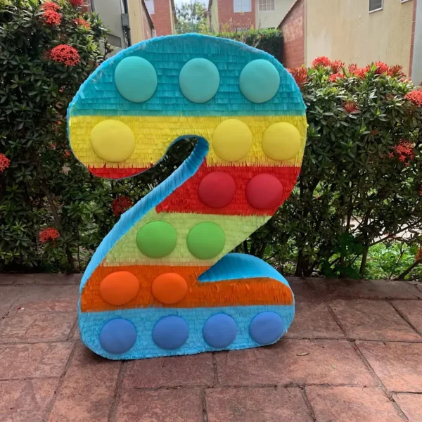 Piñata Numero Pop It