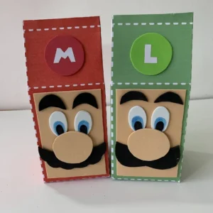 Cotillones Cajita Milk Mario Bros