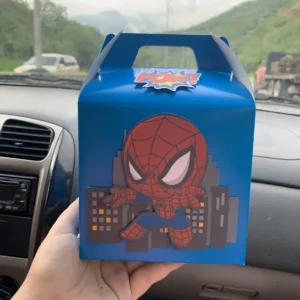 Cotillones Cajita Spiderman
